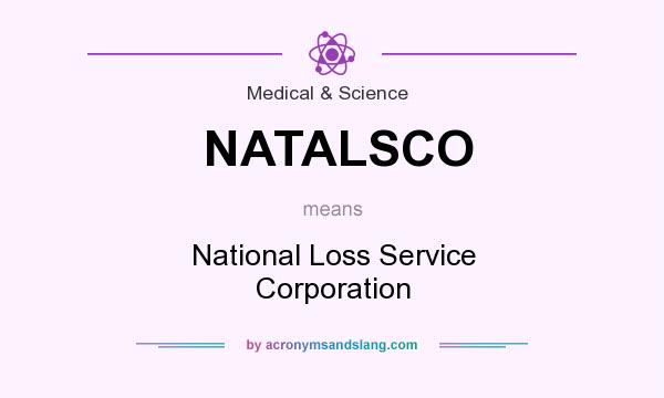 What does NATALSCO mean? It stands for National Loss Service Corporation