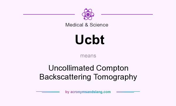 What does Ucbt mean? It stands for Uncollimated Compton Backscattering Tomography
