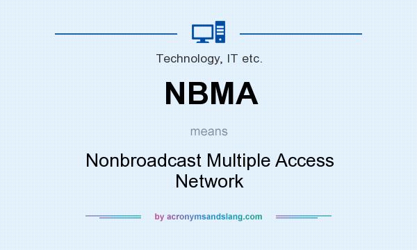 What does NBMA mean? It stands for Nonbroadcast Multiple Access Network