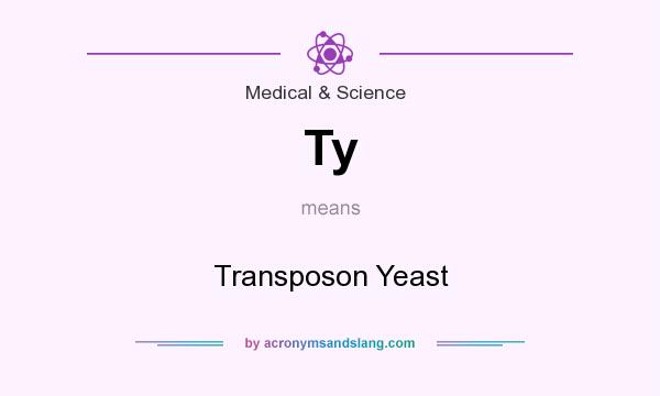 What does Ty mean? It stands for Transposon Yeast