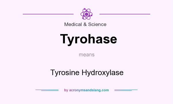 What does Tyrohase mean? It stands for Tyrosine Hydroxylase