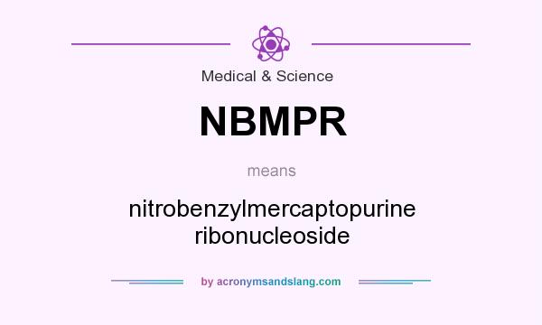 What does NBMPR mean? It stands for nitrobenzylmercaptopurine ribonucleoside