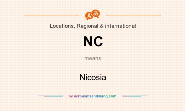 What does NC mean? It stands for Nicosia
