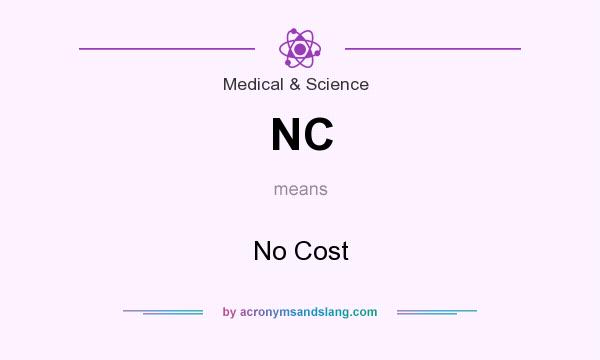 What does NC mean? It stands for No Cost