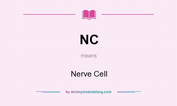 What does NC mean? It stands for Nerve Cell