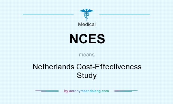 What does NCES mean? It stands for Netherlands Cost-Effectiveness Study