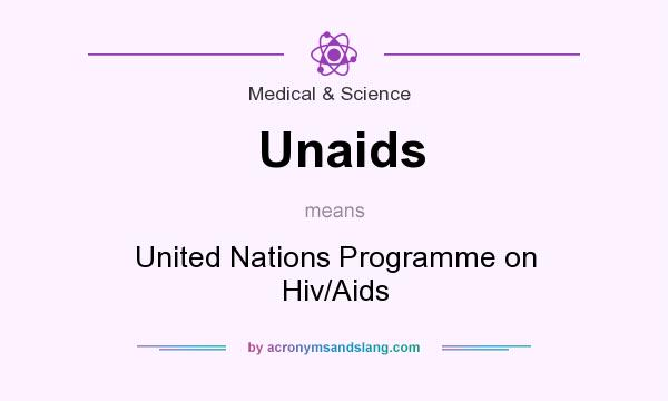 What does Unaids mean? It stands for United Nations Programme on Hiv/Aids