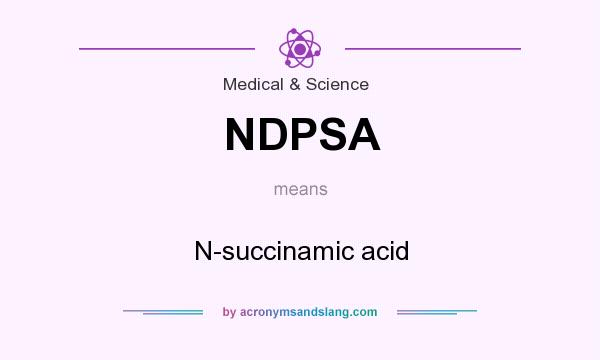 What does NDPSA mean? It stands for N-succinamic acid