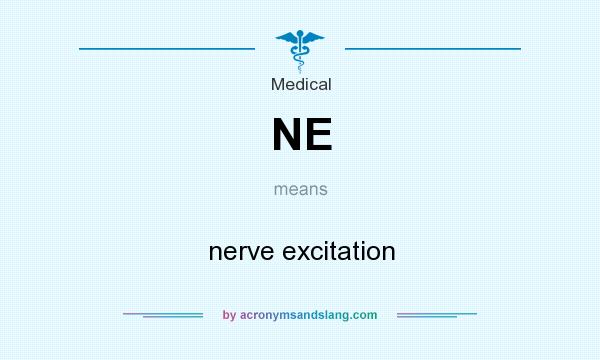 What does NE mean? It stands for nerve excitation