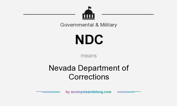 What does NDC mean? It stands for Nevada Department of Corrections