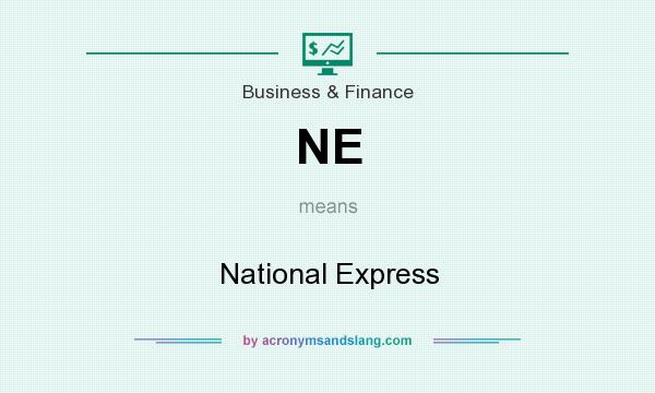 What does NE mean? It stands for National Express