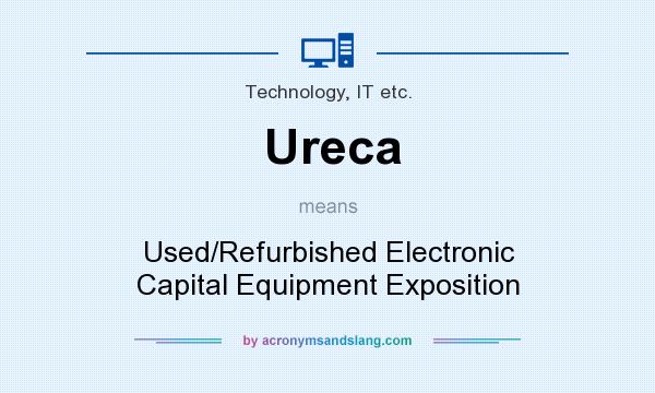 What does Ureca mean? It stands for Used/Refurbished Electronic Capital Equipment Exposition