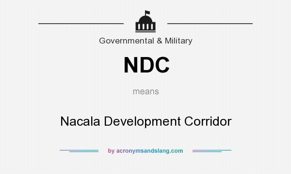 What does NDC mean? It stands for Nacala Development Corridor