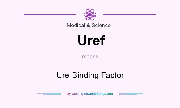 What does Uref mean? It stands for Ure-Binding Factor