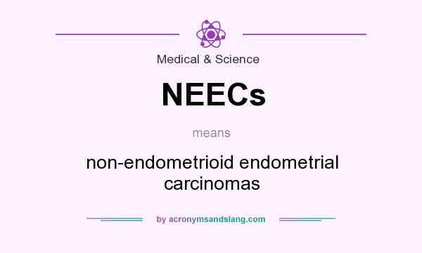 What does NEECs mean? It stands for non-endometrioid endometrial carcinomas