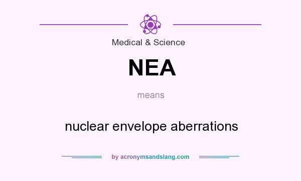 What does NEA mean? It stands for nuclear envelope aberrations