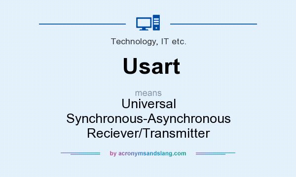 What does Usart mean? It stands for Universal Synchronous-Asynchronous Reciever/Transmitter