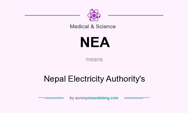 What does NEA mean? It stands for Nepal Electricity Authority`s