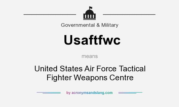 What does Usaftfwc mean? It stands for United States Air Force Tactical Fighter Weapons Centre