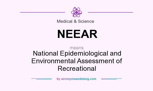 What does NEEAR mean? It stands for National Epidemiological and Environmental Assessment of Recreational