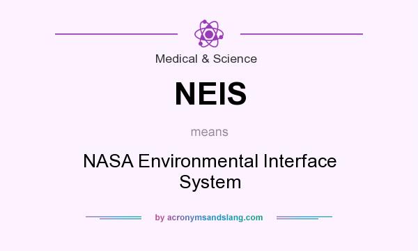 What does NEIS mean? It stands for NASA Environmental Interface System