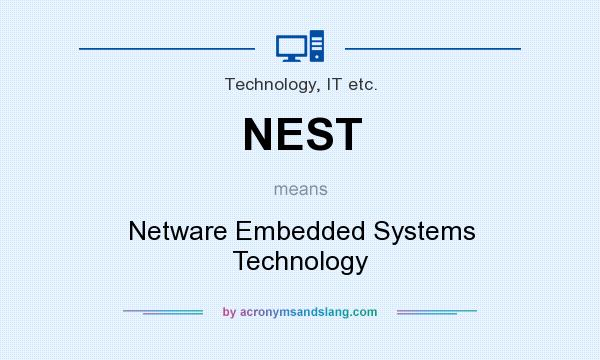 What does NEST mean? It stands for Netware Embedded Systems Technology