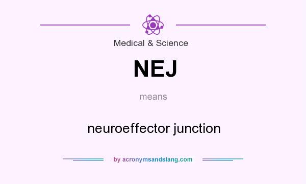 What does NEJ mean? It stands for neuroeffector junction