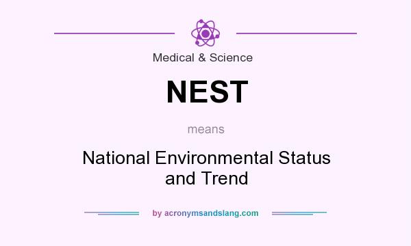 What does NEST mean? It stands for National Environmental Status and Trend