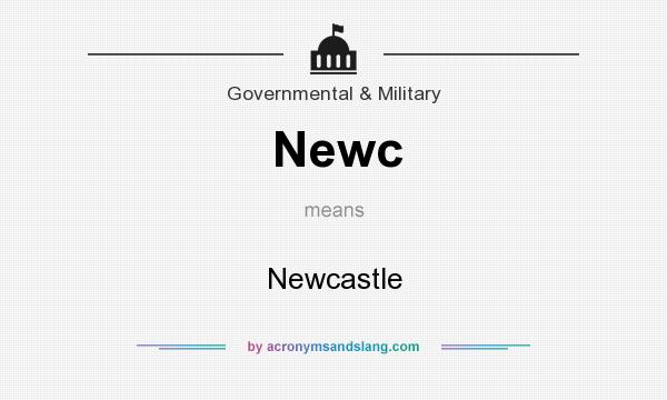 What does Newc mean? It stands for Newcastle