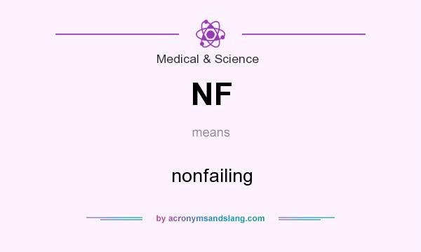 What does NF mean? It stands for nonfailing