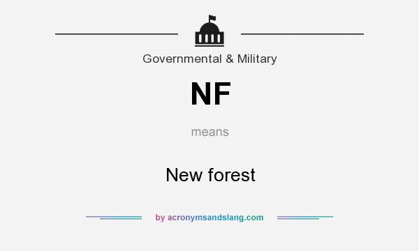 What does NF mean? It stands for New forest