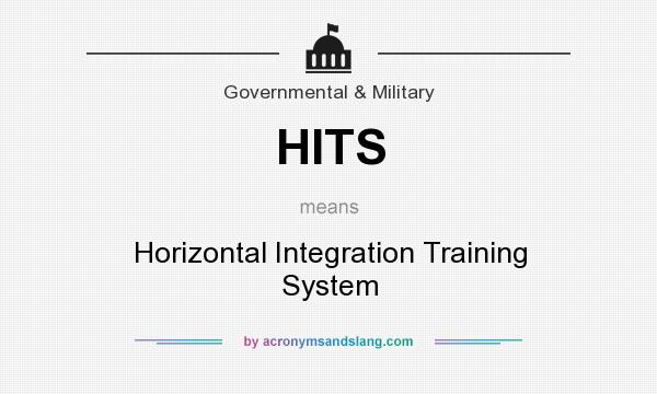 What does HITS mean? It stands for Horizontal Integration Training System