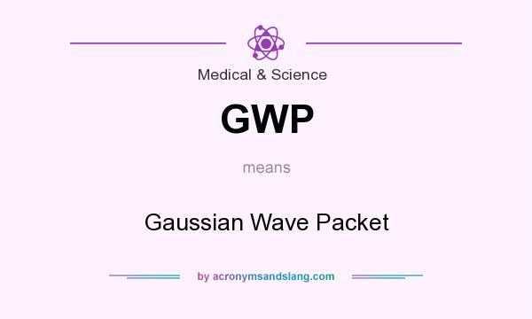 What does GWP mean? It stands for Gaussian Wave Packet
