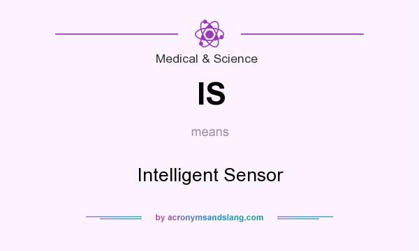 What does IS mean? It stands for Intelligent Sensor