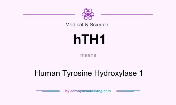 What does hTH1 mean? It stands for Human Tyrosine Hydroxylase 1