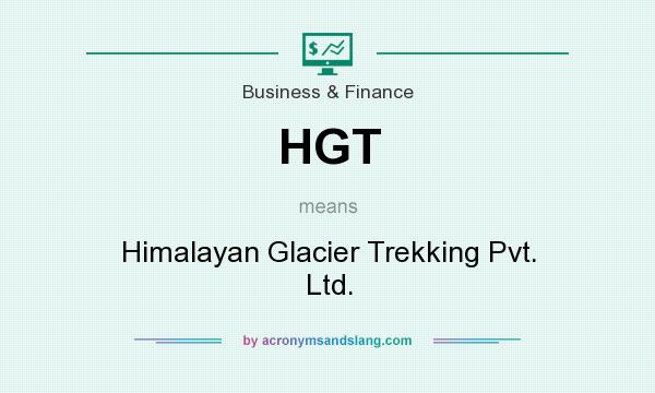 What does HGT mean? It stands for Himalayan Glacier Trekking Pvt. Ltd.