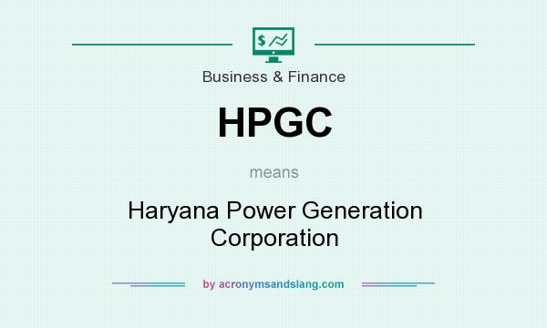 What does HPGC mean? It stands for Haryana Power Generation Corporation