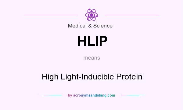 What does HLIP mean? It stands for High Light-Inducible Protein