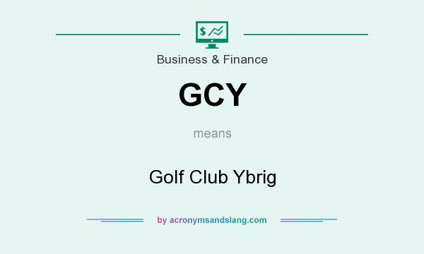 What does GCY mean? It stands for Golf Club Ybrig