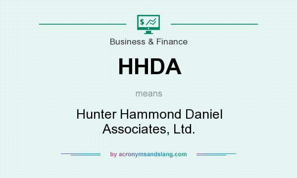 What does HHDA mean? It stands for Hunter Hammond Daniel Associates, Ltd.