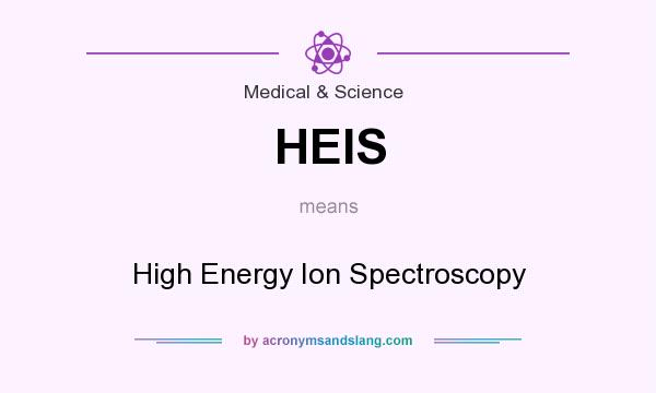 What does HEIS mean? It stands for High Energy Ion Spectroscopy