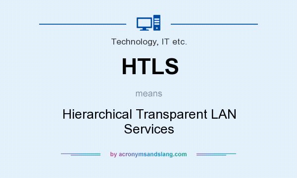 What does HTLS mean? It stands for Hierarchical Transparent LAN Services