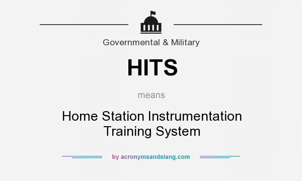 What does HITS mean? It stands for Home Station Instrumentation Training System