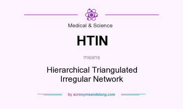What does HTIN mean? It stands for Hierarchical Triangulated Irregular Network