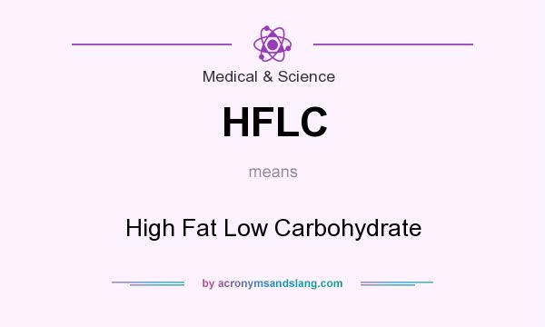 What does HFLC mean? It stands for High Fat Low Carbohydrate