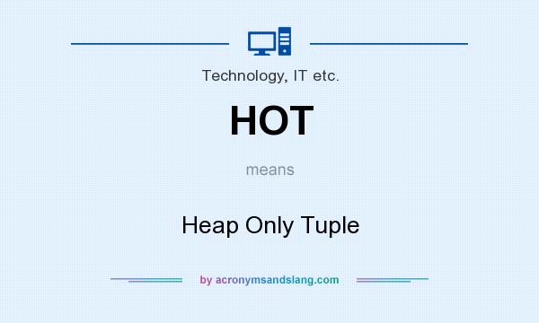 What does HOT mean? It stands for Heap Only Tuple