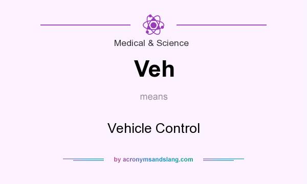 What does Veh mean? It stands for Vehicle Control