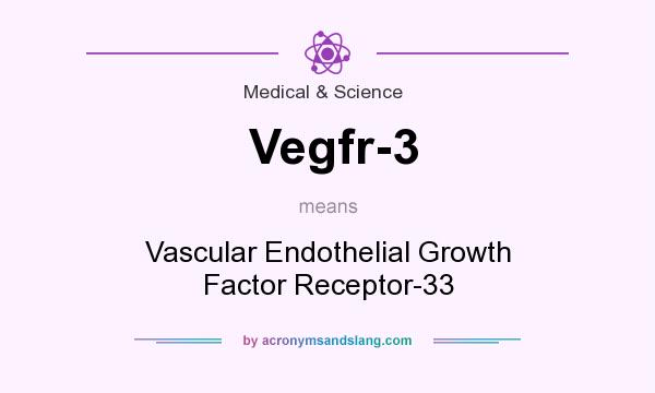 What does Vegfr-3 mean? It stands for Vascular Endothelial Growth Factor Receptor-33