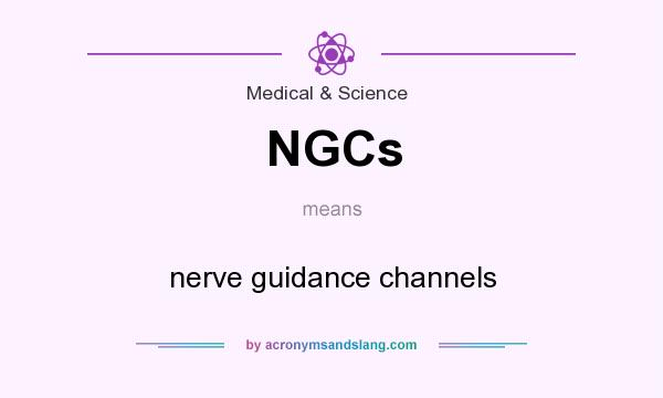 What does NGCs mean? It stands for nerve guidance channels