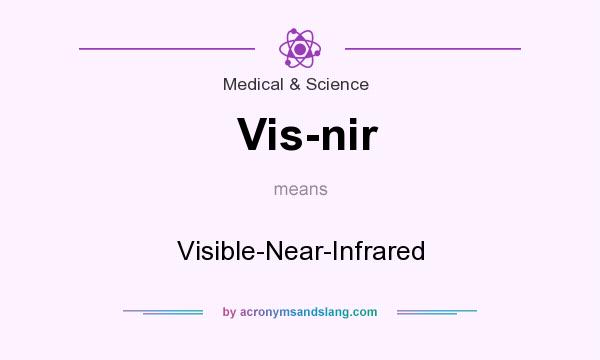 What does Vis-nir mean? It stands for Visible-Near-Infrared